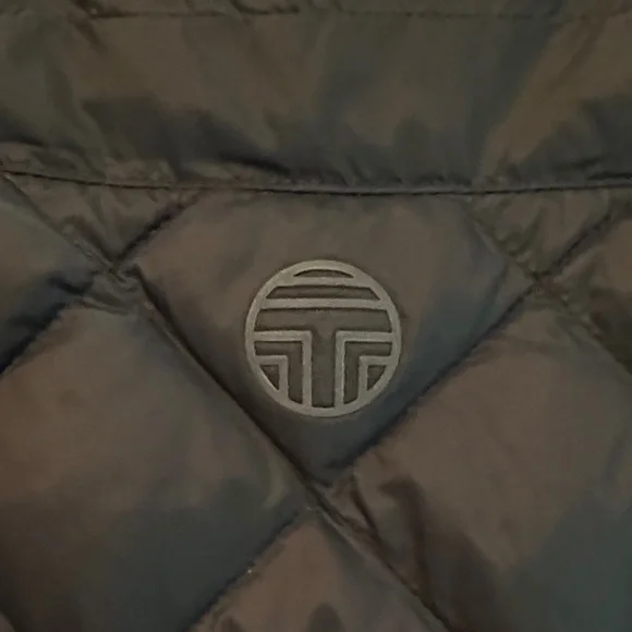 Tory Burch Sport Navy Down Vest – 750 Fill Warmth – Size M Like New - Picture 6 of 9